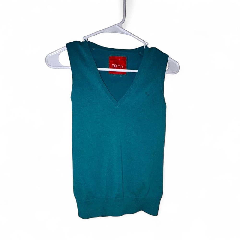 90s Esprit Vest Tank Top Size XS